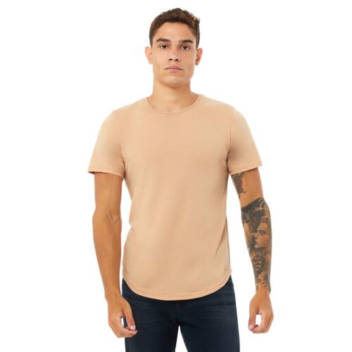 FWD Fashion Men's Curved Hem Short Sleeve T-Shirt Thumbnail