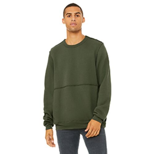 FWD Fashion Unisex Raw Seam Crewneck Pullover Thumbnail
