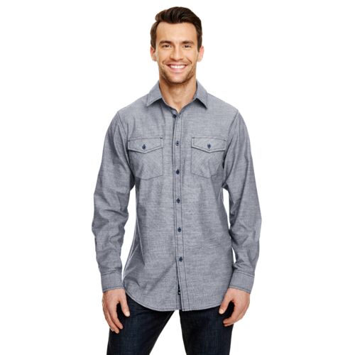 Men's Chambray Woven Shirt Thumbnail
