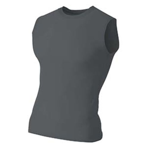 Youth Sleeveless Compression Muscle T-Shirt Thumbnail
