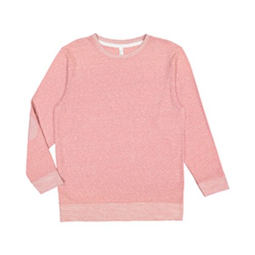 Adult Harborside Melange French Terry Crewneck with Elbow Patches Thumbnail