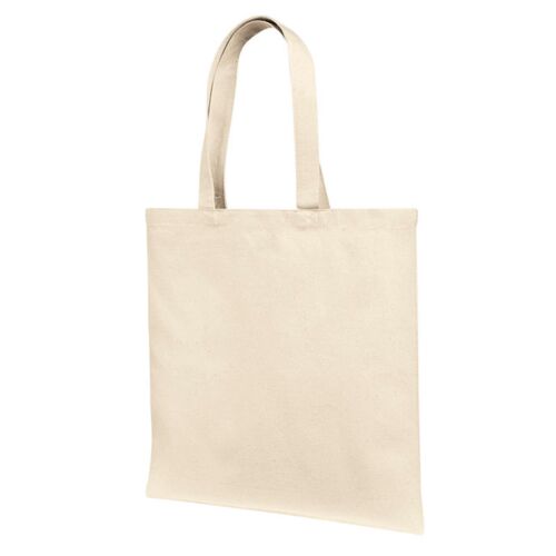Cotton Canvas Tote Bag With Self Fabric Handles Thumbnail