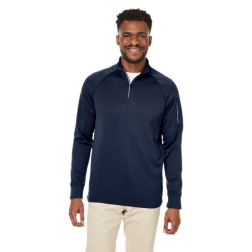 Unisex Fusion ChromaSoft™ Fleece Quarter-Zip Thumbnail