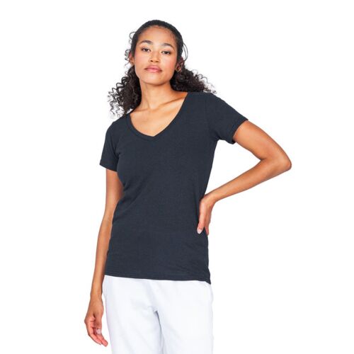 Ladies' USA Made Hemp V-Neck T-Shirt Thumbnail