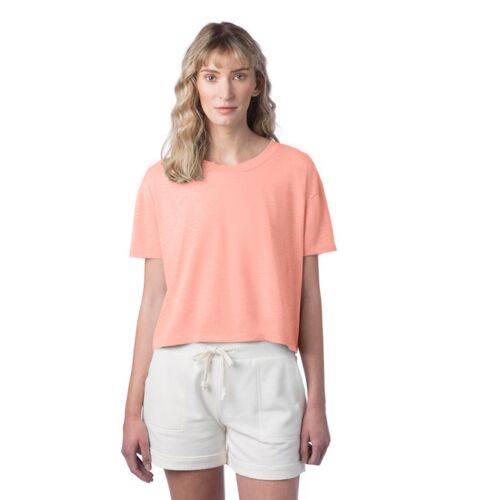 Ladies' CVC Go-To Headliner Crop T-Shirt Thumbnail