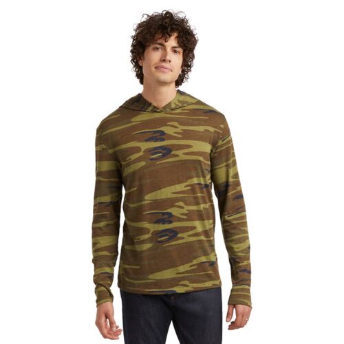 Unisex Printed Keeper Pullover Hooded Sweatshirt Thumbnail