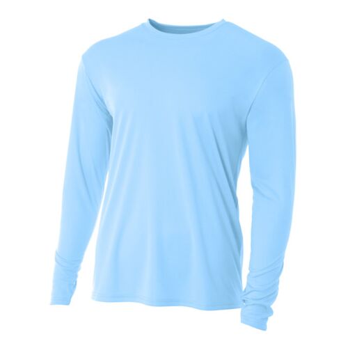 Youth Long Sleeve Cooling Performance Crew Shirt Thumbnail