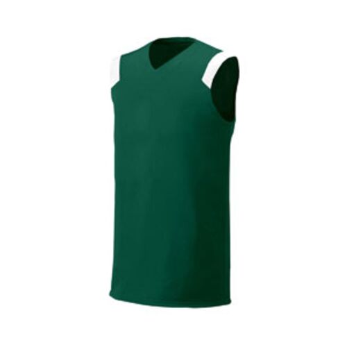 Youth Moisture Management V Neck Muscle Shirt Thumbnail