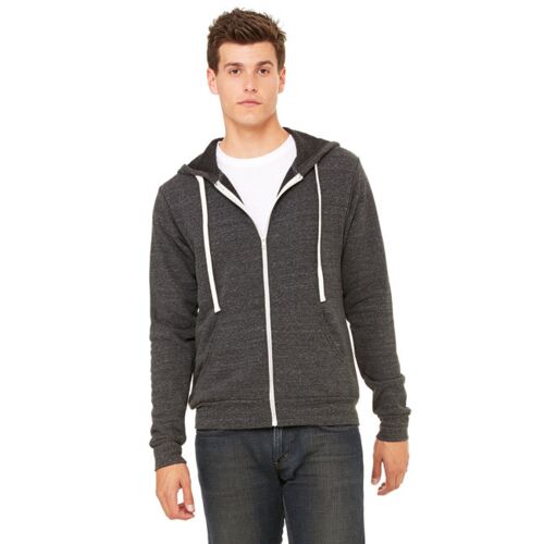Unisex Triblend Sponge Fleece Full-Zip Hoodie Thumbnail