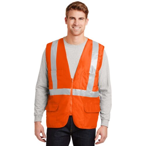 Ansi 107 Class 2 Mesh Back Safety Vest Thumbnail