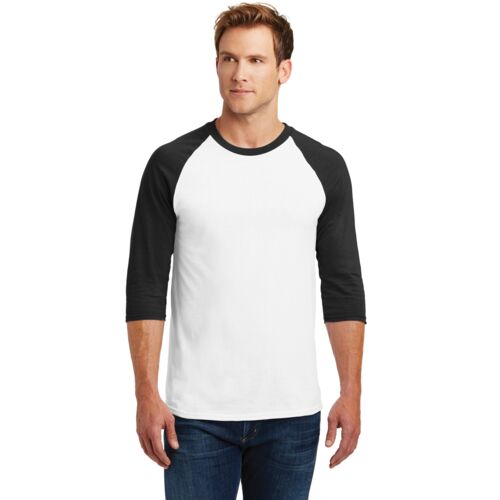 Heavy Cotton ™ 3/4 Sleeve Raglan T Shirt Thumbnail