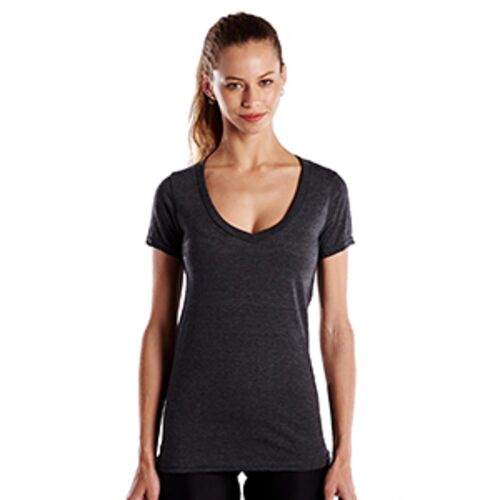 Ladies' USA Made V-Neck T-Shirt Thumbnail