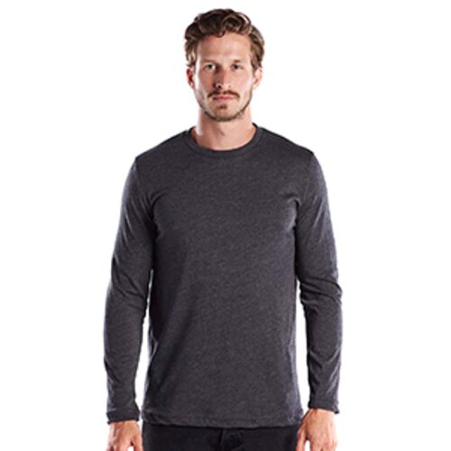 Men's USA Made Long-Sleeve Crewneck T-Shirt Thumbnail