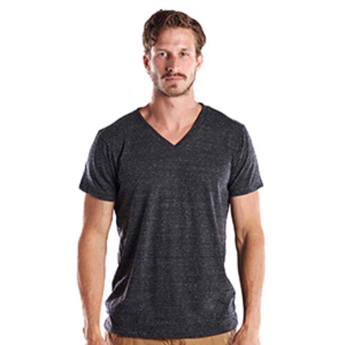 Men's USA Made Triblend V-Neck T-Shirt Thumbnail