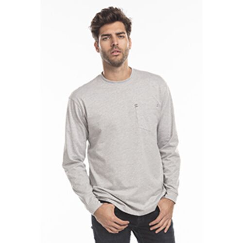 Men's USA Made Flame Resistant Long-Sleeve Pocket T-Shirt Thumbnail