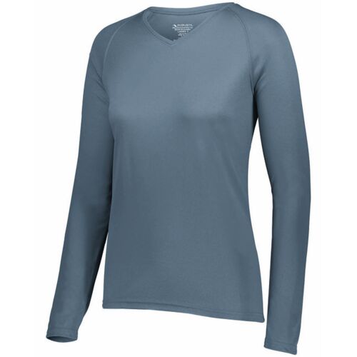 Ladies' Attain Wicking Long-Sleeve T-Shirt Thumbnail